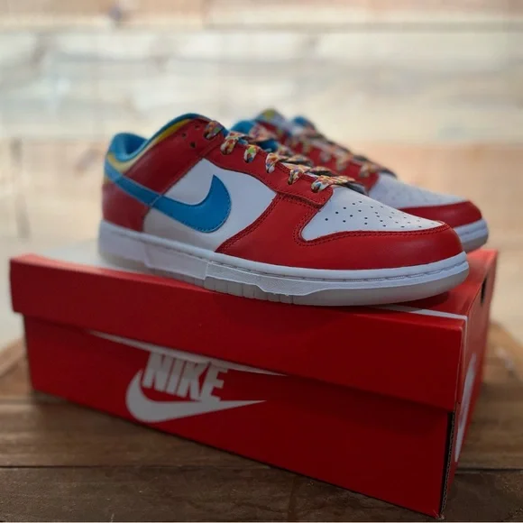 Nike Dunk Low QS x Lebron Fruity Pebbles - Picture 5 of 8